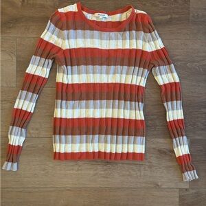 Madewell ribbed long sleeve top
